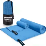 Serviette de plage de sport à séchage rapide, microcarence, optique extérieure, voyage, fitness, jogging, natation, yoga, grande serviette de mer naturelle