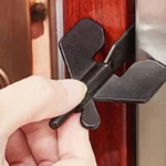Serrure de porte portable pour hôtel, serrure de porte privée pour toutes les portes, butée de porte antivol pour la sécurité à domicile 4