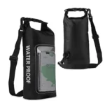 Sac de natation étanche en PVC pour sports de plein air, sacs mobiles, sac à main sec pour la dérive, le rafting, le surf, la salle de sport, les accessoires de plage, 2L, XA394Q 2