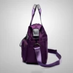 Sac à main en nylon pour femmes, grande capacité, sacoche imperméable décontractée, sac à bandoulière multifonction, fourre-tout de shopping 5