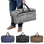 Sacs de voyage Oxford imperméables pour hommes, sac à main d’affaires de grande capacité, démarrée, fourre-tout extérieur, sac de week-end, multifonctionnel, décontracté 1