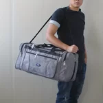 Sacs de voyage Oxford imperméables pour hommes, sac à main d’affaires de grande capacité, démarrée, fourre-tout extérieur, sac de week-end, multifonctionnel, décontracté