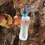 Purificateur d’eau portable d’urgence, filtre à eau, adapté aux ruisseaux, lacs, camping en plein air, camping, randonnée, vie 21