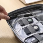 1PC Sac De Rangement Étanche Respirant Résistant À L'usure Antivol Cationique Portable Étanche Numérique Sac 3