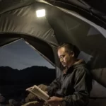 Lampe de camping LED avec chargement USB, lanterne de tente portable, lampe de poche d'urgence, quatrième vitesse de nuit, gradation, randonnée en plein air 5