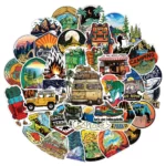 Autocollant voyage valise