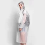 Poncho de pluie transparent