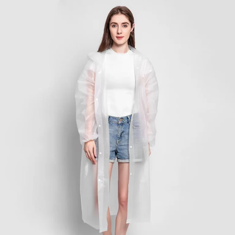 Poncho de pluie transparent 2