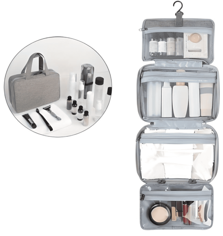 Trousse de toilette dépliante