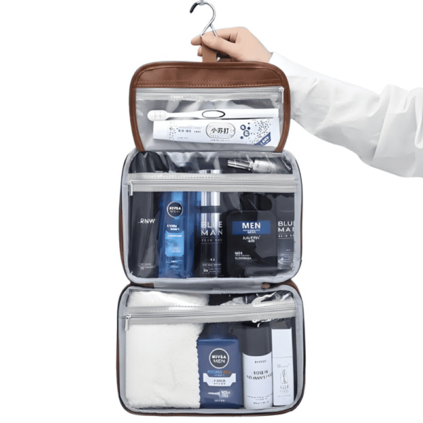 Trousse de toilette à suspendre homme
