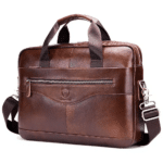 Sacoche pour ordinateur portable en cuir