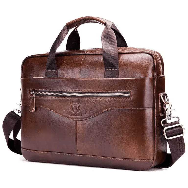 Sacoche pour ordinateur portable en cuir