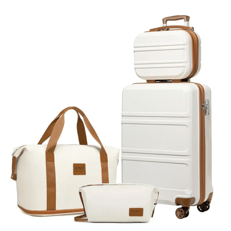 Ensemble valise et vanity