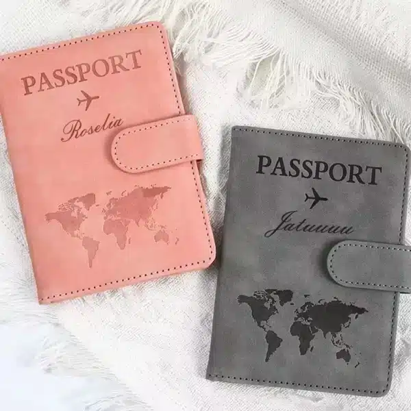 Pochette passeport personnalisable