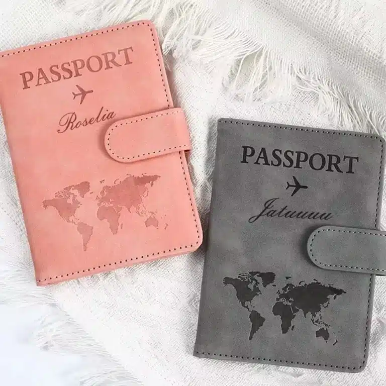 Pochette passeport personnalisable