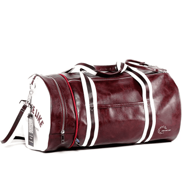 Sac cuir polochon